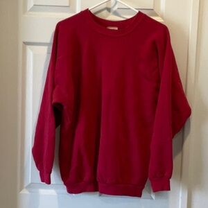 Classic Red Men's Sweatershirt